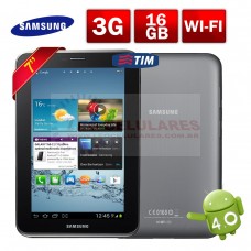 Tablet Samsung Galaxy Tab 2 P3100 com Android 4.0 Wi-Fi e 3G Tela 7' Touchscreen e Memória Interna 16GB USADO